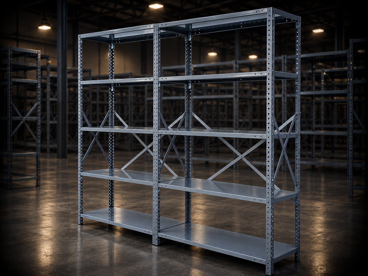 Steel Open Clip Shelving